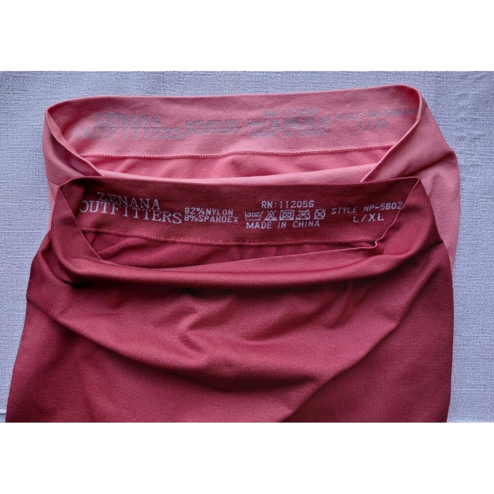 Zenana Outfitters Leggings 2 Pairs Cropped & Ankle L/XL Nylon‎ Spandex Fall - Picture 3 of 9
